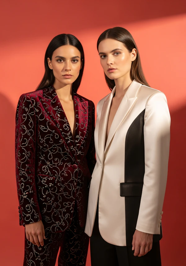 Elegant Duo Portrait