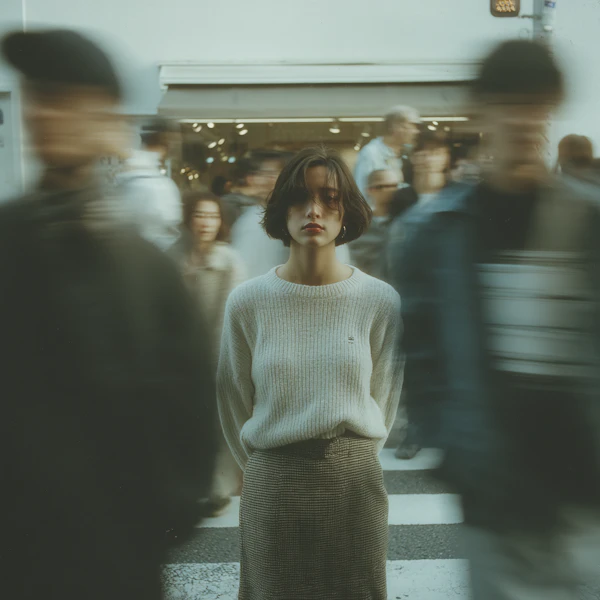 Urban Stillness Portrait