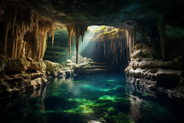 Ethereal Cenote Illuminations