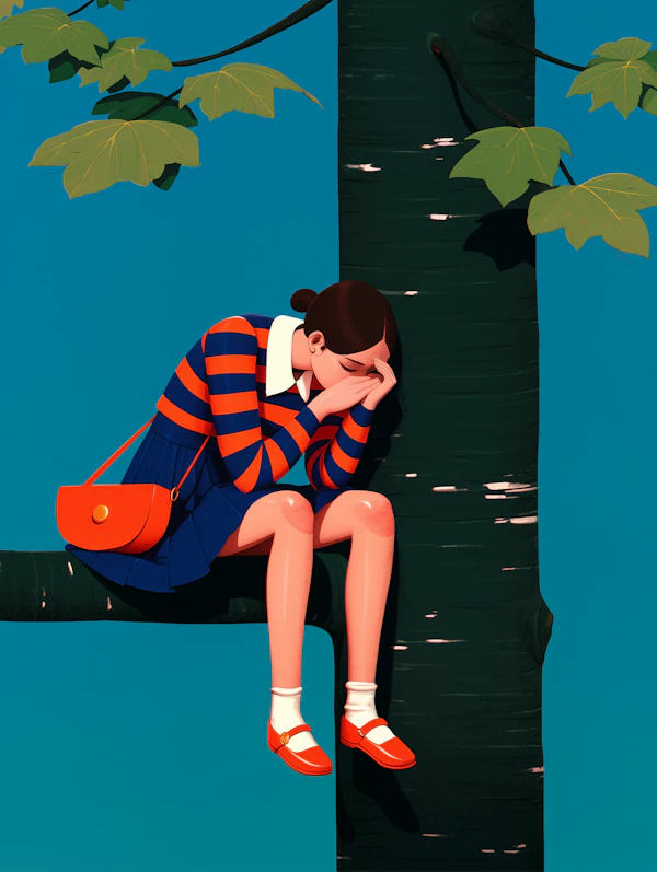 Contemplative Tree Pose