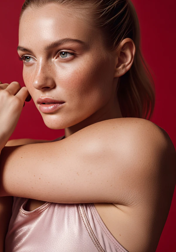 Freckled Portrait