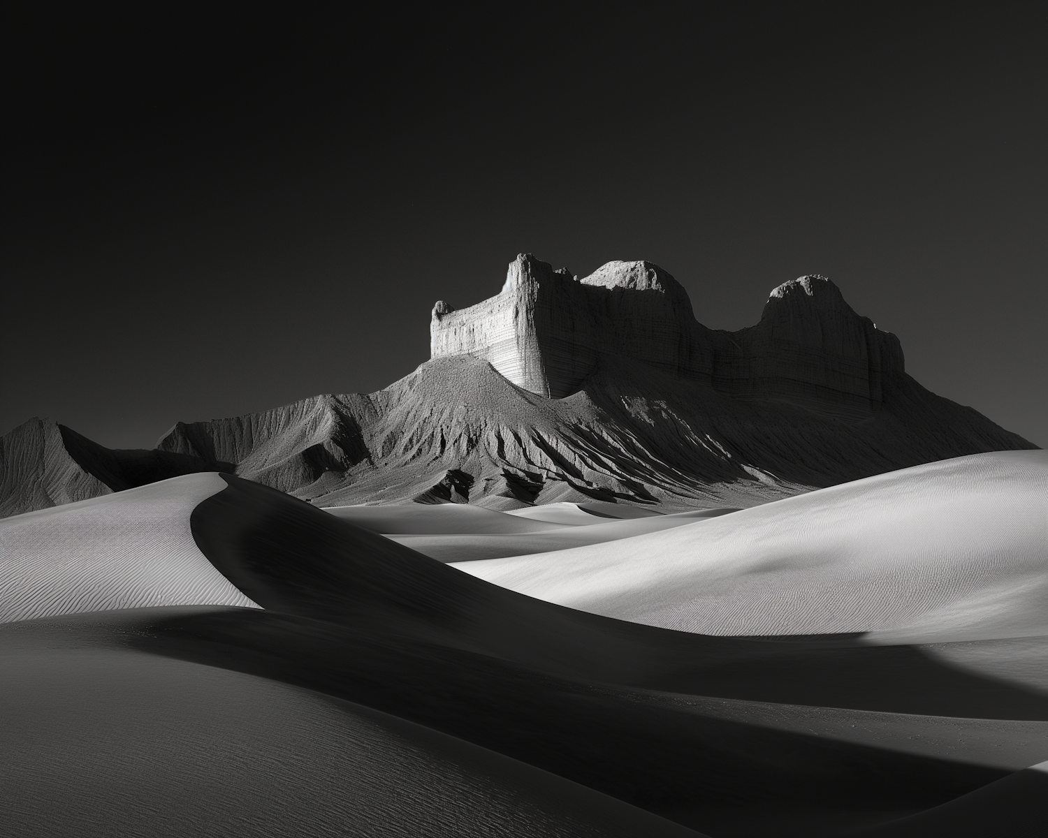 Monochrome Desert Majesty