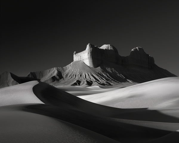 Monochrome Desert Majesty