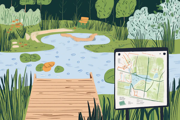 Serene Nature Park Scene