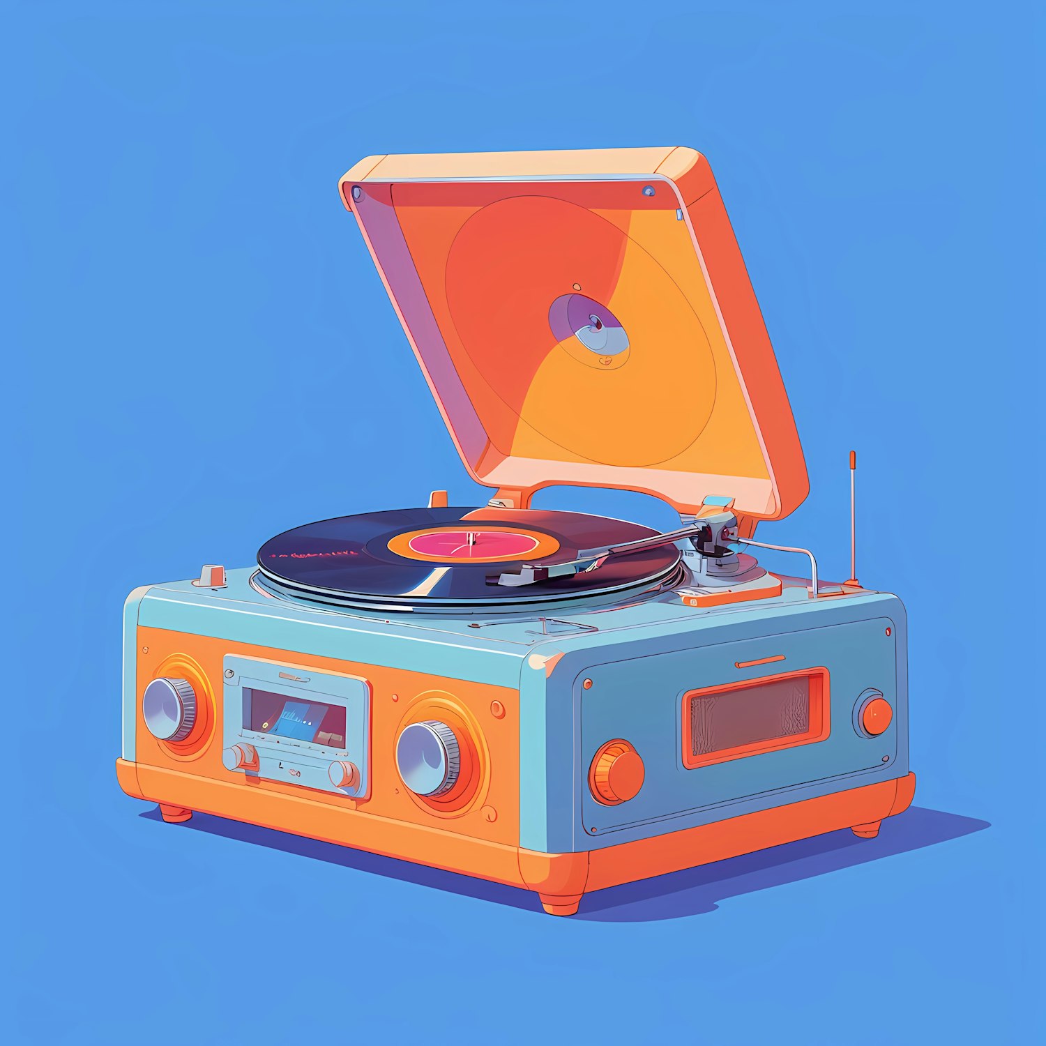 Retro Record Player