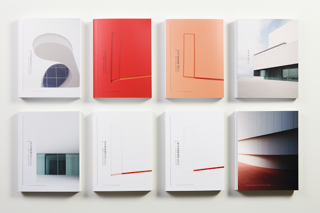 Minimalist Architectural Book Series