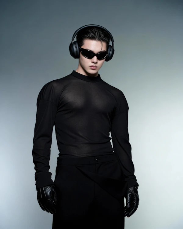 Futuristic Fashion Look