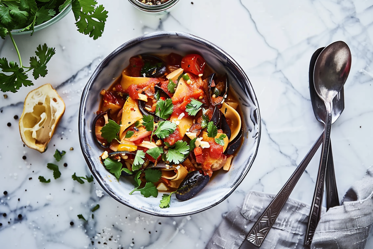 Mediterranean Pasta Dish