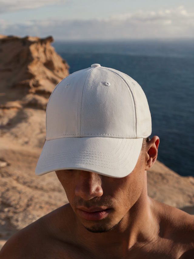 Contemplative Man by the Ocean