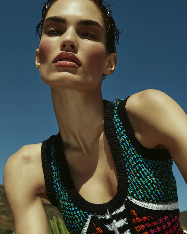Portrait with Knitted Top