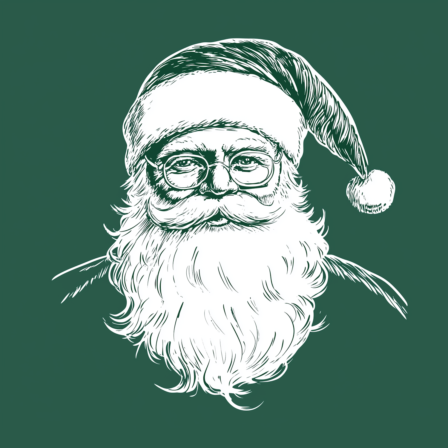 Classic Santa Claus Illustration