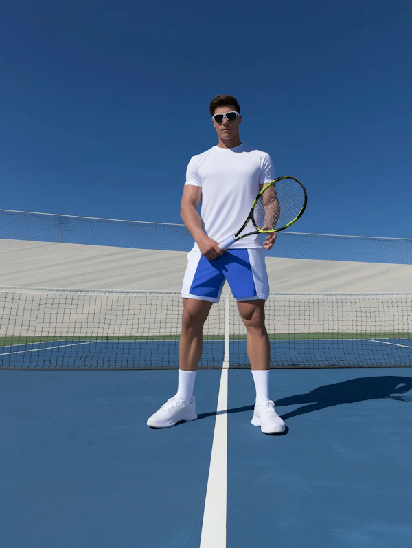 Tennis Player Ready
