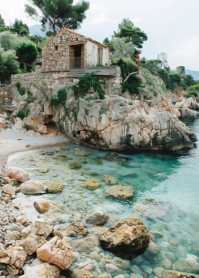 Serene Rustic Coastal House