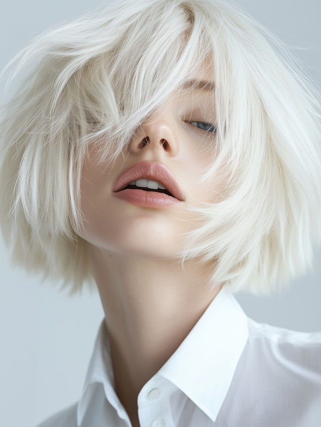 Platinum Blonde Portrait