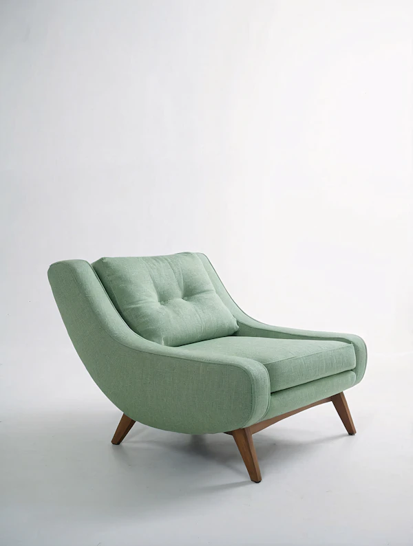 Pastel Green Armchair