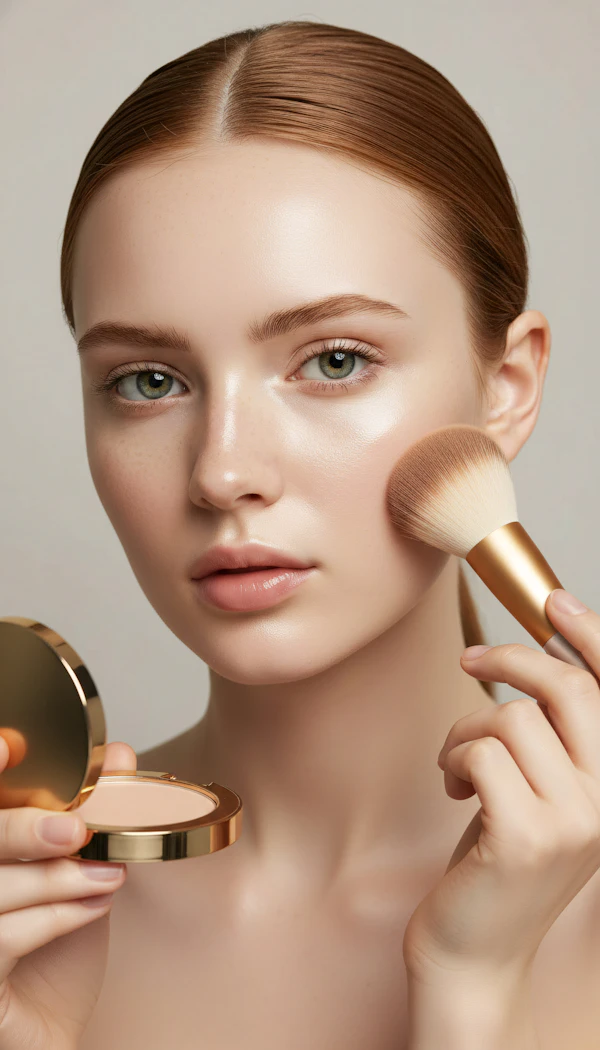 Makeup Application Scene