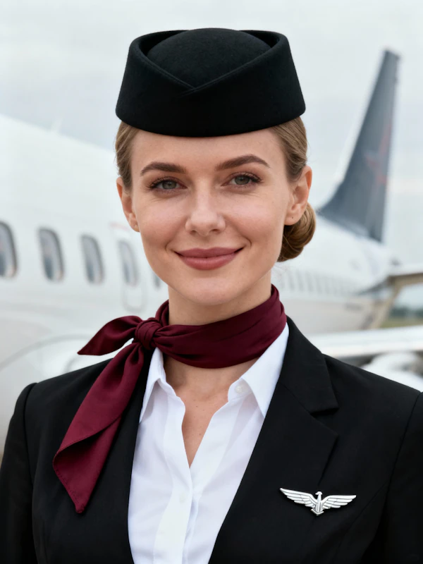 Flight Attendant Portrait