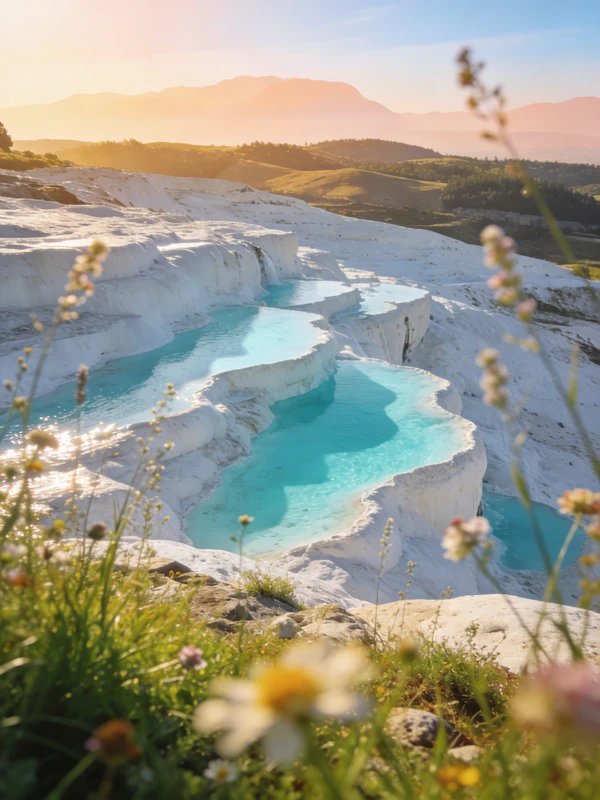 Terraced Pools Landscape