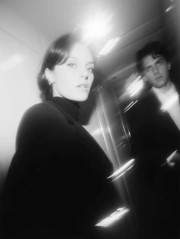 Surreal B&W Portrait
