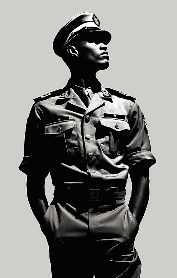 Distinguished Military Portrait