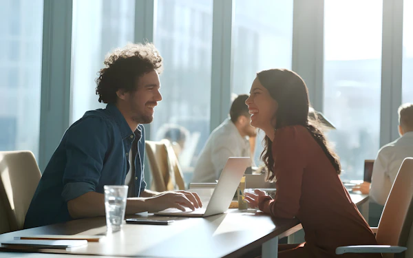 Friendly Office Chat