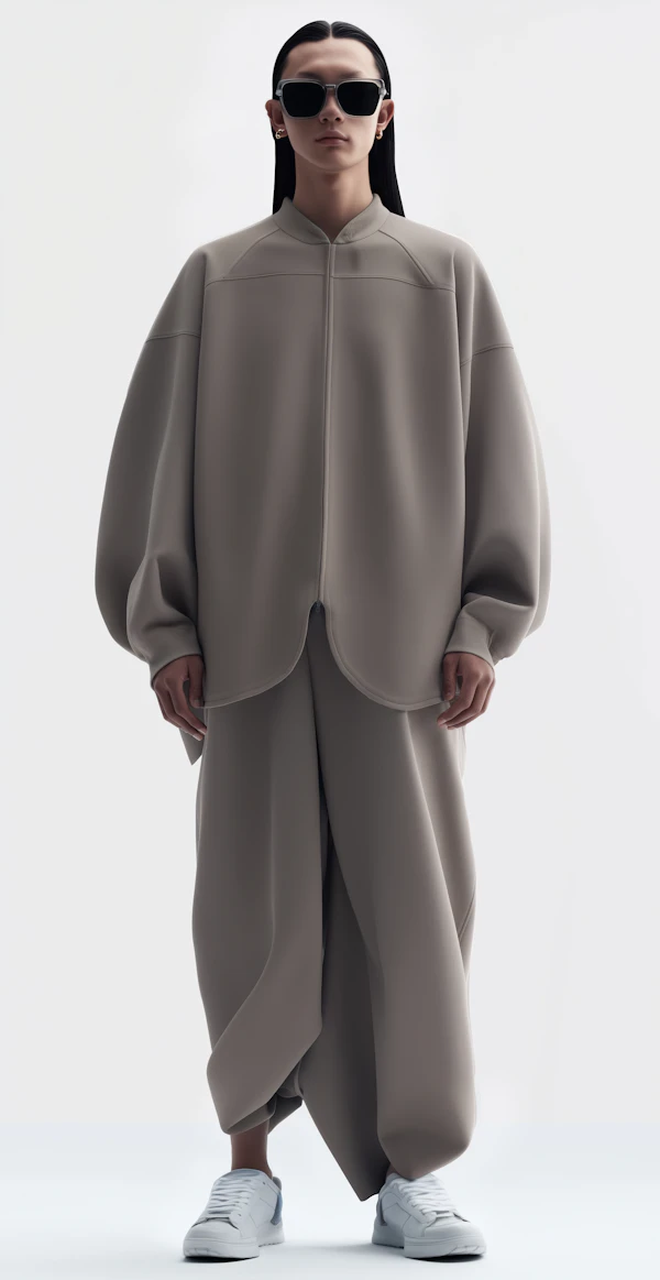 Minimalist Fashion Pose