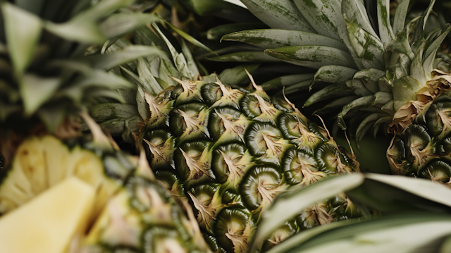 Close-up of Pineapples