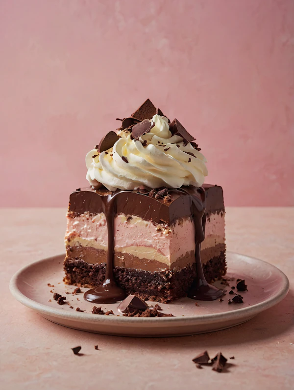 Decadent Dessert Slice