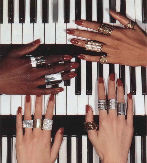 Elegant Hands on Piano