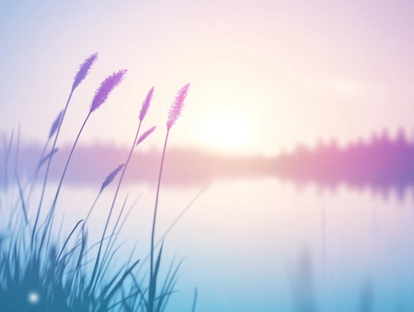 Pastel Lake Sunrise