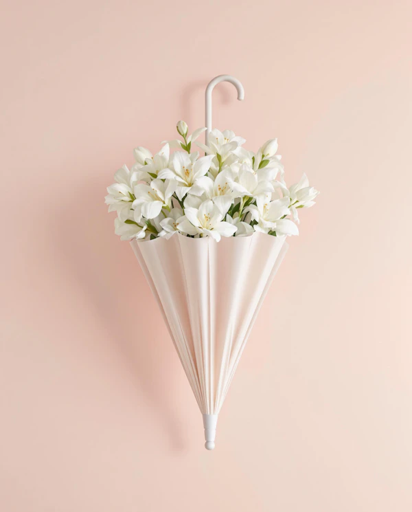 Umbrella Lily Vase