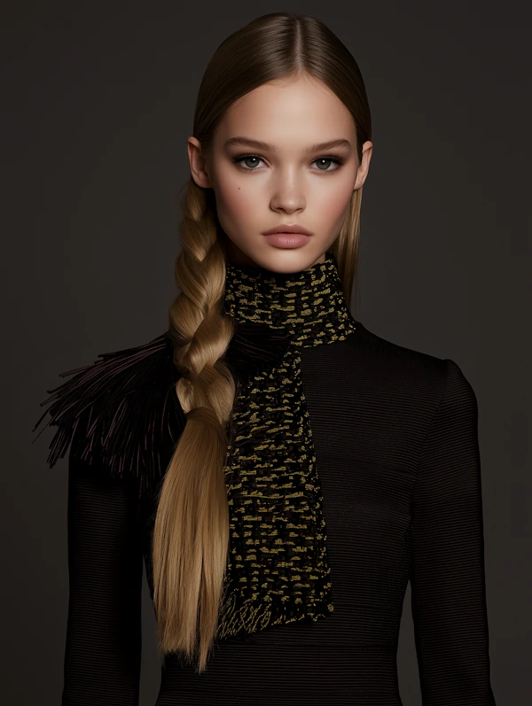 Portrait of a Fashionable Woman