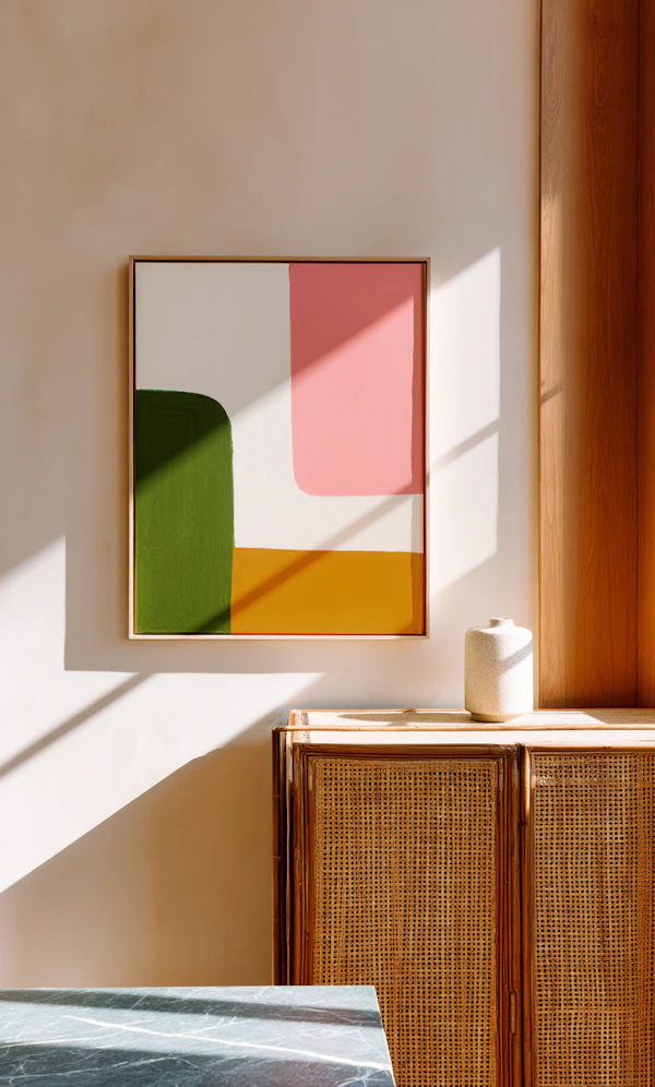 Minimalist Interior Scene