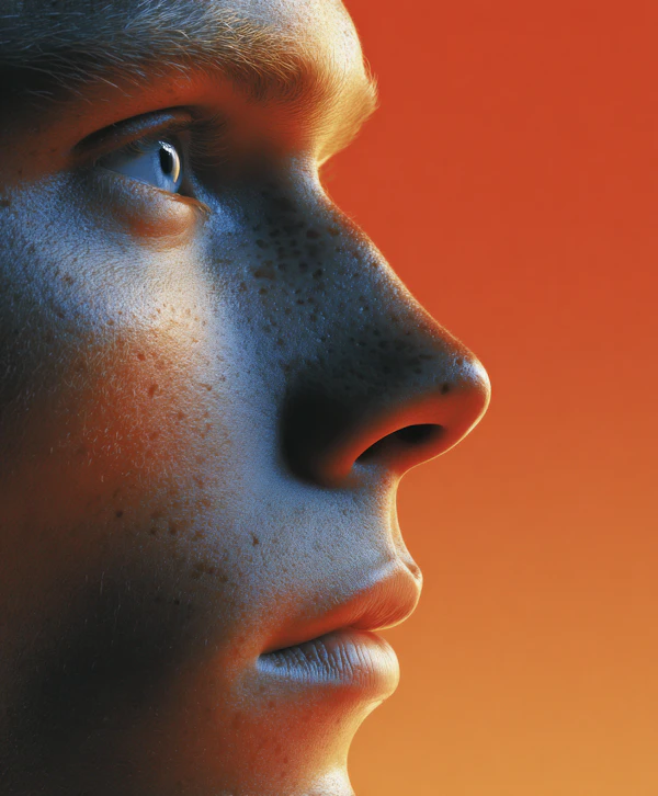 Dramatic Face Profile