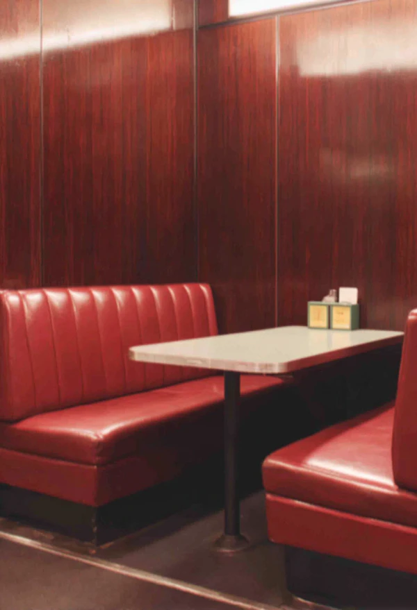 Cozy Diner Booth