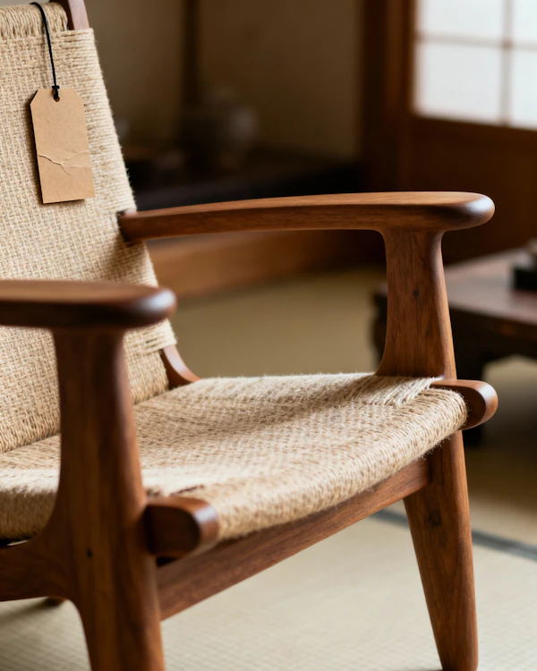 Rustic Wooden Chair