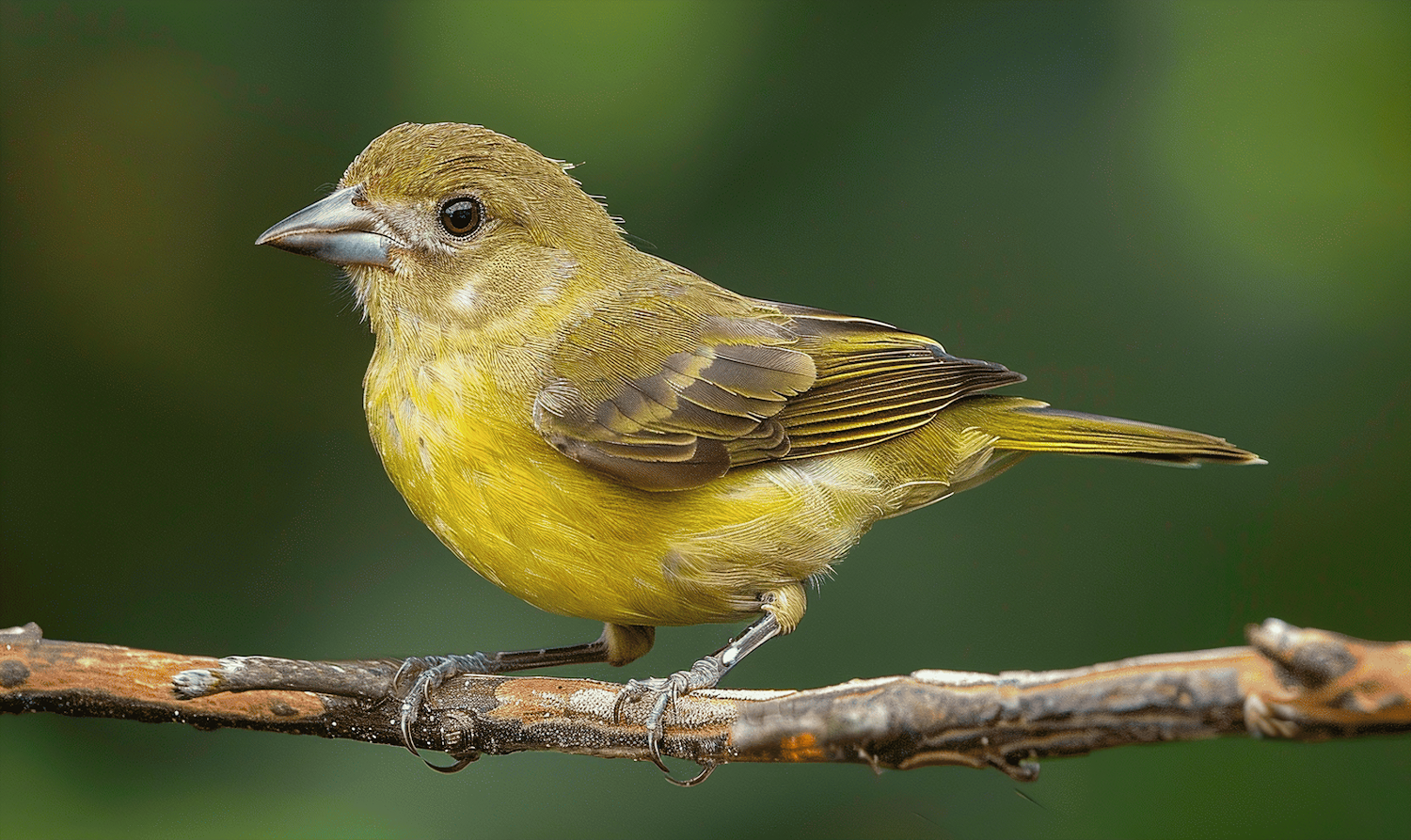 Vibrant Bird on Branch