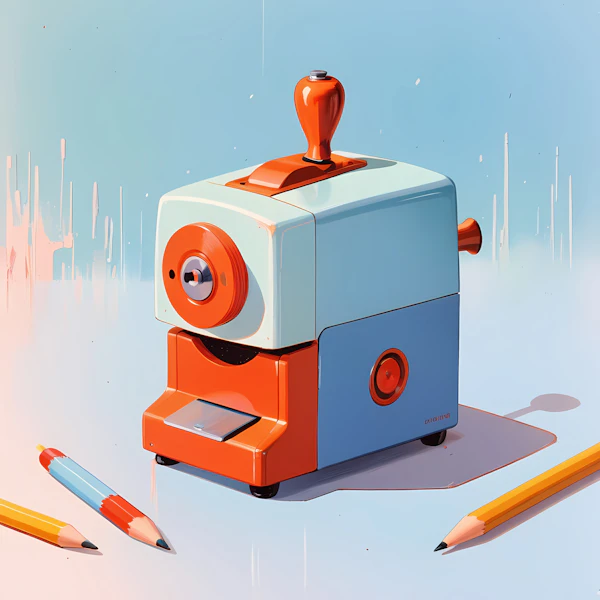 Retro Pencil Sharpener