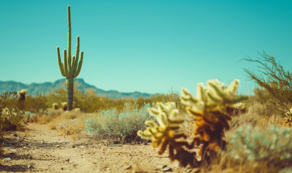 Serene Desert Landscape