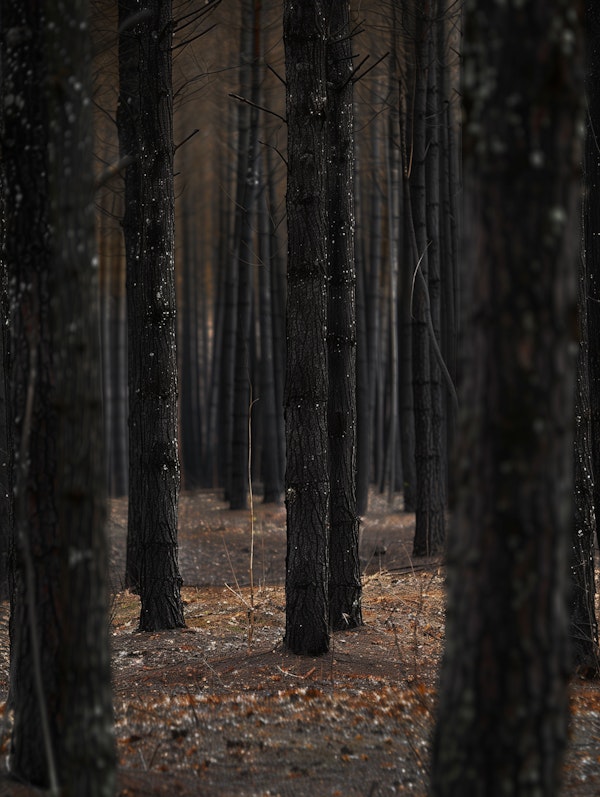 Aftermath of Forest Fire