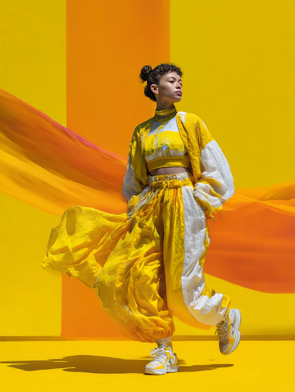 Vibrant Artistic Portrait