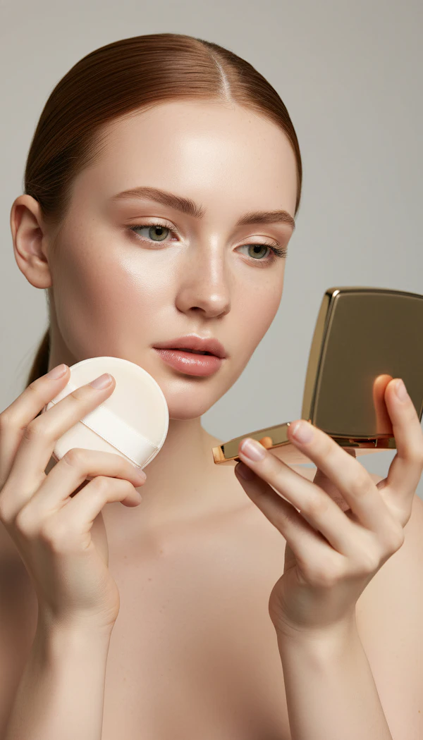 Makeup Application Scene