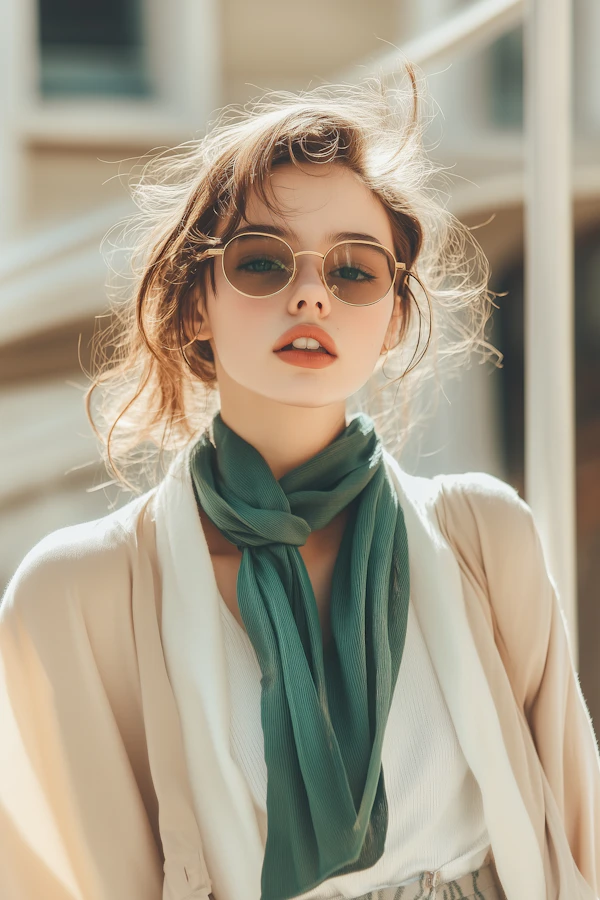 Portrait of a Stylish Woman