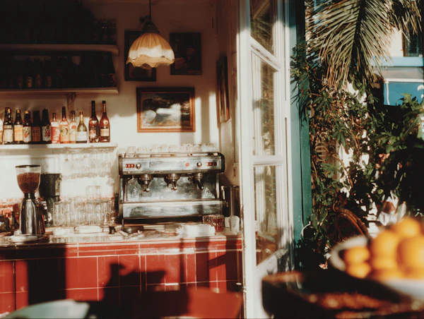Cozy Café Interior