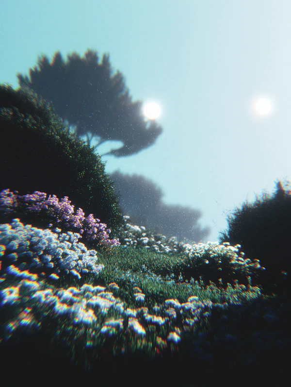 Serene Meadow Scene