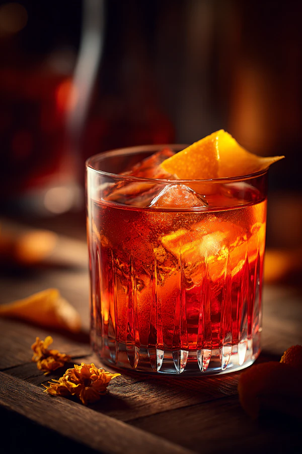 Rustic Cocktail Close-Up