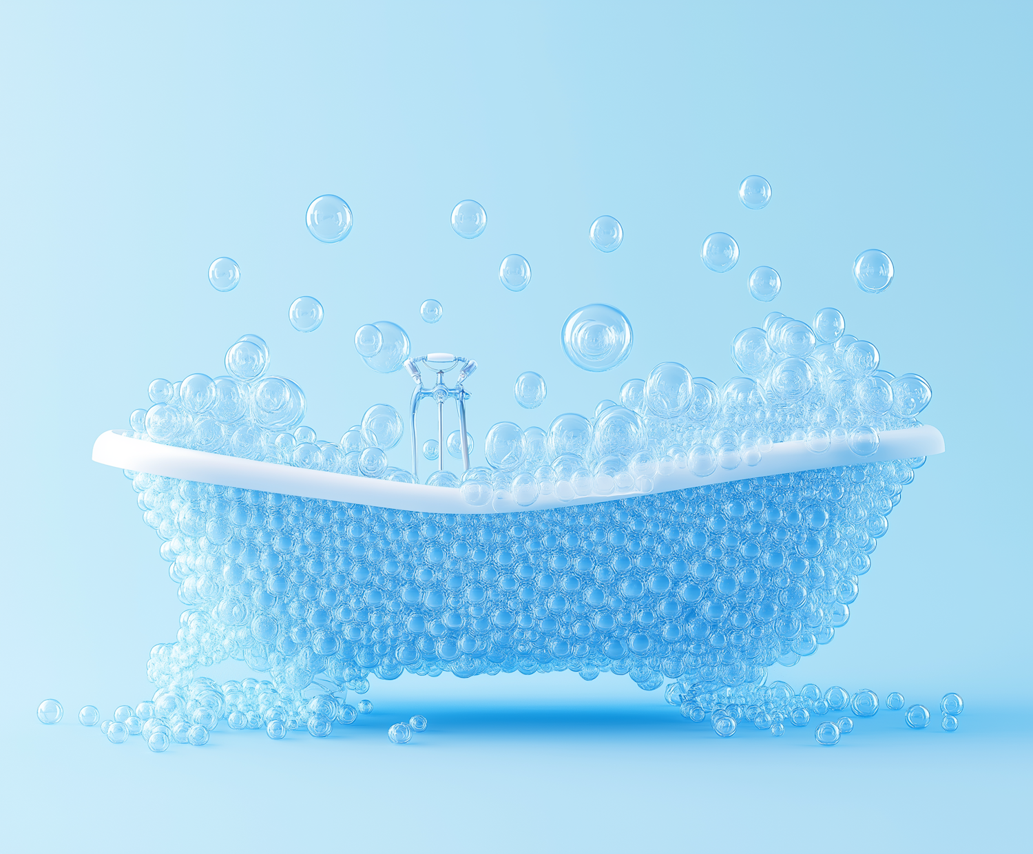 Bubble Bathtub Imagery