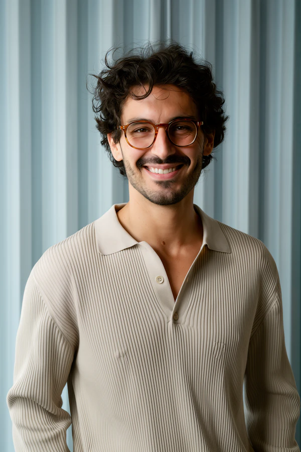 Smiling Bearded Man