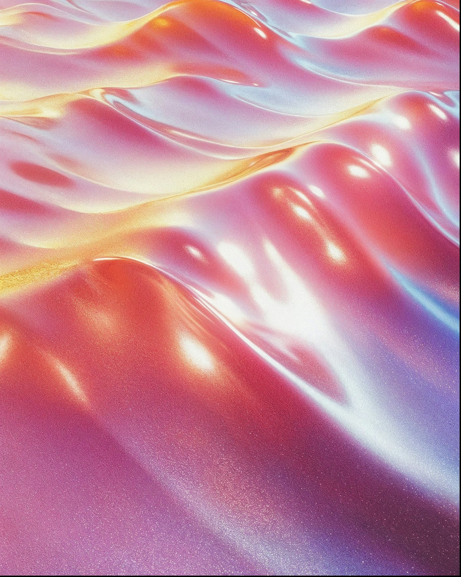 Abstract Iridescent Waves