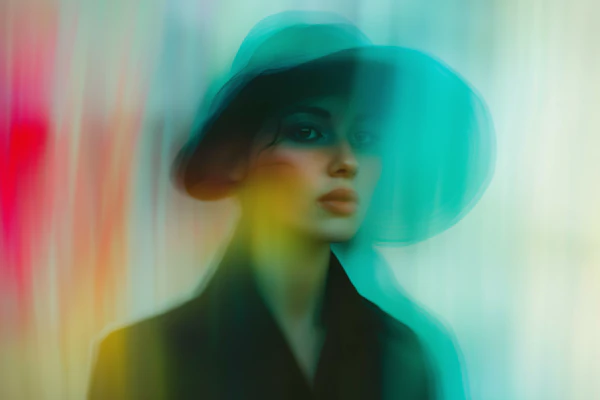 Dreamy Woman Portrait